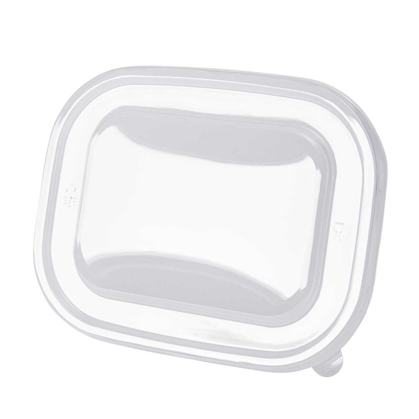 Rectangular bowls made of sugar cane
